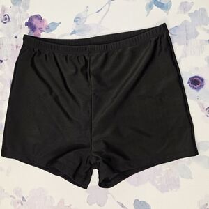 Swim Shorts, Black, Medium